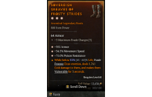 Legendary Boots[*34.5 MS | *352 Armor]