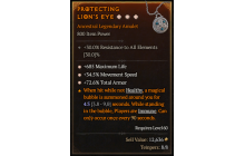 Legendary Amulet[*34.5 MS | *72.6 TA | *685 Life]