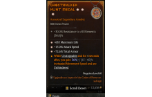 Legendary Amulet[*15 ATKSPD | *72.6 TA | *685 Life]