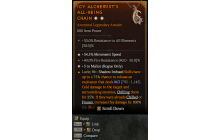 Legendary Amulet[Rogue | *3 Malice | *34.5 MS | 40 FR]