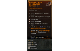 Legendary Ring[*15 ATKSPD | *182 DEX | 69 DMG_DoT]