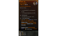 Legendary Ring[*15 ATKSPD | *182 DEX | 437 Life]