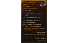 Legendary Ring[*15 ATKSPD | *10.5 RCR | 450 Life]