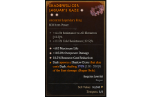 Legendary Ring[*685 Life | *105 DMG_Overpower | *10.5 RCR]