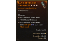 Legendary Gloves[*12 Crit | *12 LHC | *75 DMG_Crit]