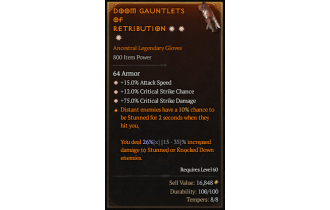 Legendary Gloves[*12 Crit | *15 ATKSPD | *75 DMG_Crit]