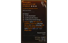 Legendary Gloves[*15 ATKSPD | *12 LHC | *75 DMG_Crit]