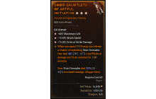 Legendary Gloves[*15 ATKSPD | *75 DMG_Crit | *685 Life]