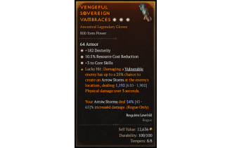 Legendary Gloves[*3 CoreSkills | *10.5 RCR | *182 DEX]