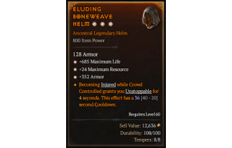 Legendary Helm[*352 Armor | *24 MR | *685 Life]