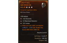 Legendary Helm[*352 Armor | *24 MR | *182 DEX]