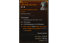 Legendary Chest Armor[*18 ResistAll | *352 Armor | 450 Life]