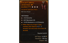 Legendary Pants[*18 ResistAll | *182 DEX | *685 Life]