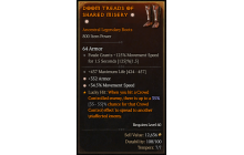 Legendary Boots[*34.5 MS | *352 Armor | 437 Life]