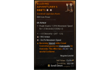 Legendary Boots[*34.5 MS | *352 Armor | 113 DEX]