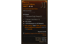 Legendary Boots[*18 ResistAll | *352 Armor]