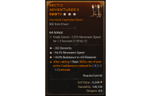 Legendary Boots[*34.5 MS | *18 ResistAll | *182 DEX]