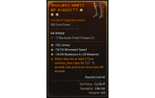 Legendary Boots[*34.5 MS | *18 ResistAll | *352 Armor]