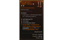 Legendary Boots[*34.5 MS | *352 Armor | *685 Life]