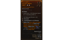 Legendary Boots[*18 ResistAll | *352 Armor | 437 Life]