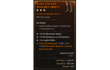 Legendary Boots[*34.5 MS | *18 ResistAll]