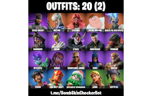 UNIQUE - Mizuki, Peter Griffi [20 Skins, 26 Axes, 34 Emotes, 23 Gliders and MORE!]