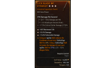 Legendary One-Handed Sword[*75 DMG_Vulnerable | *52.5 DMG | *685 Life]