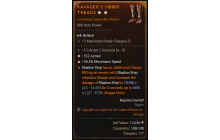 Legendary Boots[*34.5 MS | *352 Armor]