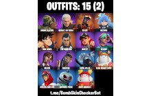 UNIQUE - Son Goku, Nezumi [15 Skins, 19 Axes, 18 Emotes, 19 Gliders and MORE!]