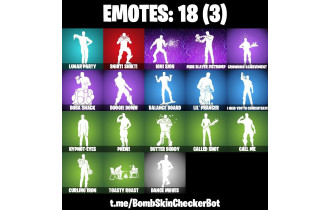 UNIQUE - Son Goku, Nezumi [15 Skins, 19 Axes, 18 Emotes, 19 Gliders and MORE!]