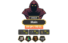 Main | Starter | TTL: 1205 | CL: 110 | QP: 59 [90 ATT | 90 DEF | 90 STR | 62 Slayer  + MORE!]