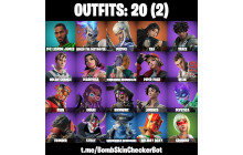 UNIQUE - Era, Mizuki [20 Skins, 27 Axes, 22 Emotes, 27 Gliders and MORE!]