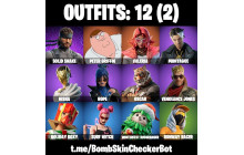 UNIQUE - Peter Griffin, Valeria [12 Skins, 15 Axes, 19 Emotes, 21 Gliders and MORE!]