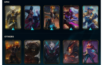 Unranked -  16 Skins, 52 Champs [1x Mythic Skin, 17714 BE, 130 LVL, 35 RP and MORE!]