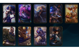 Unranked -  25 Skins, 65 Champs [2x Ultimate Skins, 24061 BE, 100 LVL, 5 RP and MORE!]