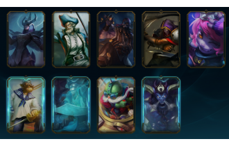 Unranked -  17 Skins, 27 Champs [1278 BE, 39 LVL, 140 RP and MORE!]