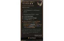 Banished Lord's Talisman[*DMG 60 | *15 ATKSPD | 2 CoreSkills | *105 DMG_Overpower | 8 %Life]