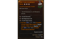 Legendary Amulet[*72.6 TA | *23.6% DEX | *685 Life]