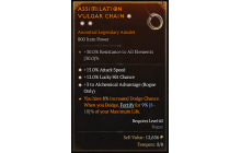 Legendary Amulet[Rogue | *3 AlchemicalAdvantage | *15 ATKSPD | *12 LHC]