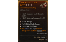 Legendary Ring[*9 Crit | *52.5 DMG | *9 LHC]