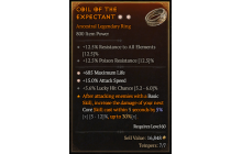 Legendary Ring[*15 ATKSPD | *685 Life | 5.6 LHC]