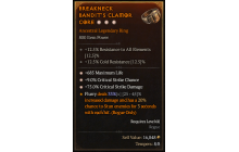 Legendary Ring[*9 Crit | *685 Life | *75 DMG_Crit]