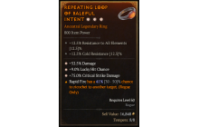 Legendary Ring[*75 DMG_Crit | *52.5 DMG | *9 LHC]