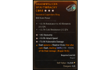 Legendary Ring[*15 ATKSPD | *182 DEX | *75 DMG_Vulnerable]