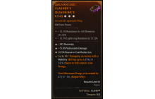 Legendary Ring[*182 DEX | *75 DMG_Vulnerable | *10.5 RCR]