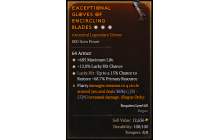 Legendary Gloves[*12 LHC | *68.7 LH:Res | *685 Life]