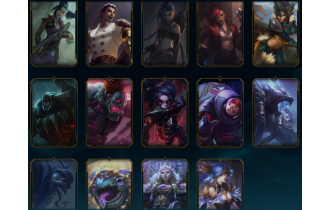 Silver -  25 Skins, 85 Champs [1x Ultimate Skin, 6627 BE, 75 LVL and MORE!]