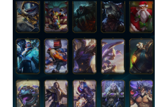 Unranked -  25 Skins, 65 Champs [1x Mythic Skin, 1967 BE, 111 LVL, 78 RP and MORE!]