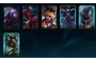 Unranked -  29 Skins, 93 Champs [1x Ultimate Skin, 8942 BE, 33 LVL, 2 RP and MORE!]