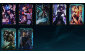 Unranked -  34 Skins, 51 Champs [3302 BE, 52 LVL, 184 RP and MORE!]